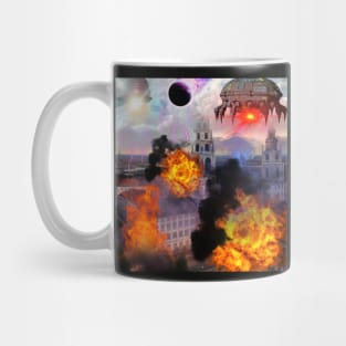 Alien Fire Attack by Aaron Deans Mug